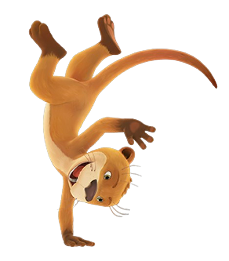 The Fox Badger Family – Otter – PNG Image