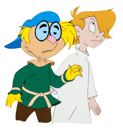 The Oz Kids – Scarecrow Jr and Frank – PNG Image