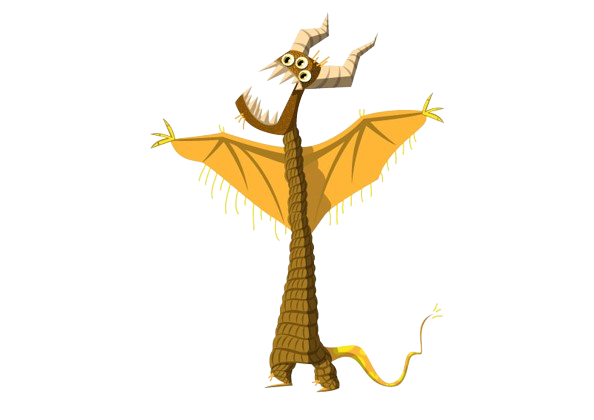 The Shadownsters – Dragon Monster – PNG Image