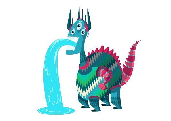 The Shadownsters – Water Monster – PNG Image