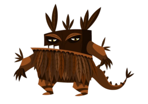 The Shadownsters Wood Monster