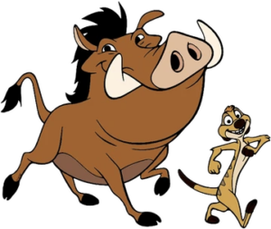 Timon & Pumbaa Happy Friends