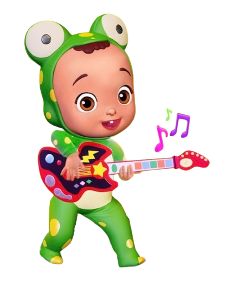 Babble Bop! – Hugo on the Guitar – PNG Image