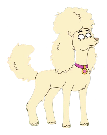 HouseBroken – Honey the Poodle – PNG Image