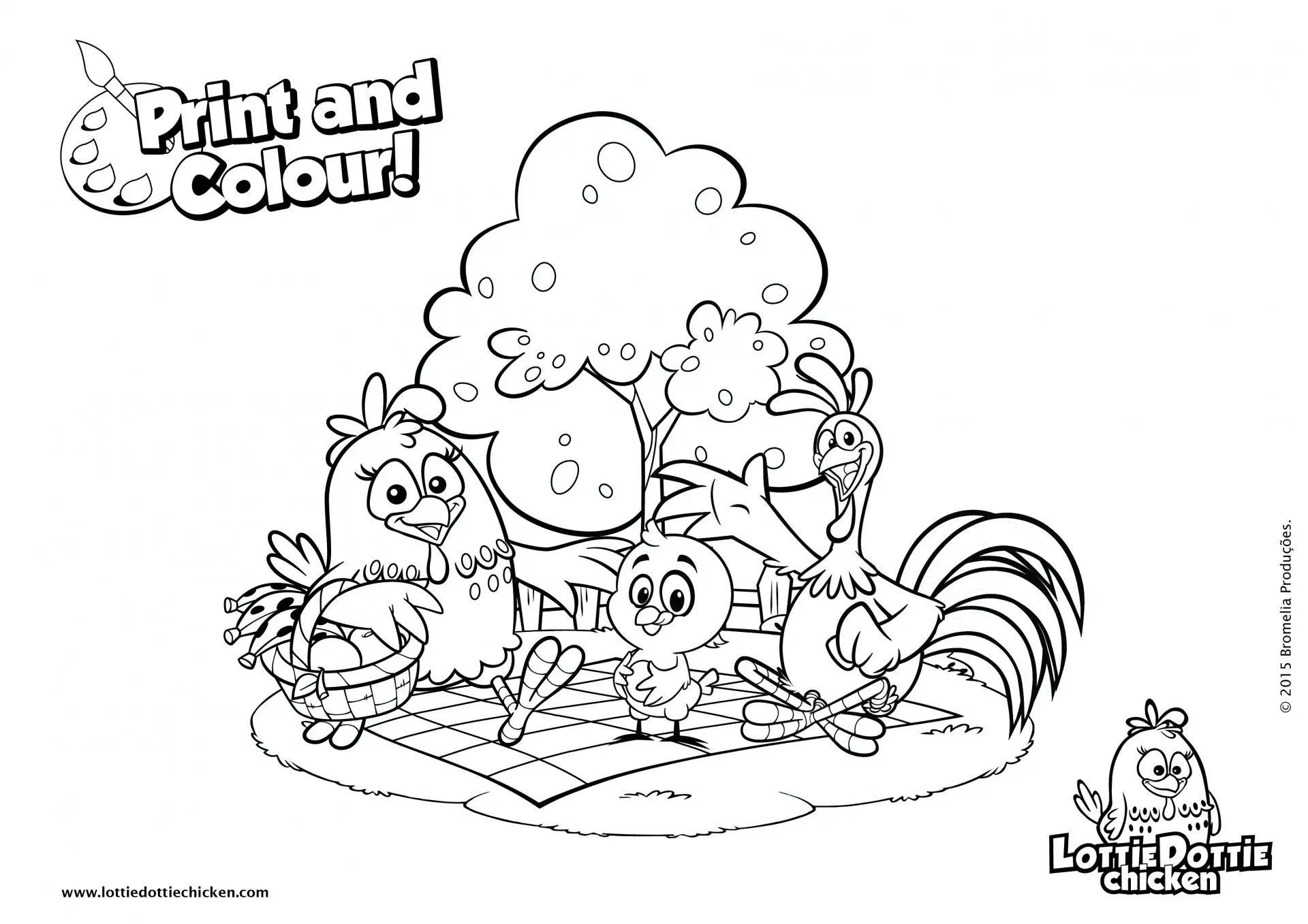 Lottie Dottie Chicken Picnic