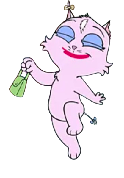 Slacker Cats – Happy Tabitha – PNG Image