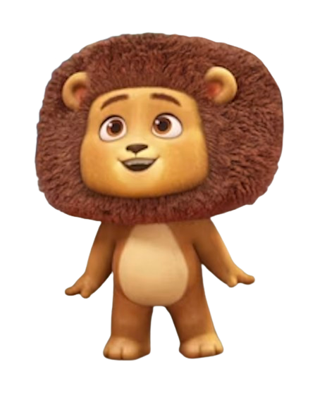 Dee & Friends in Oz – Lion – PNG Image