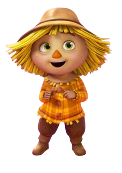 Dee & Friends in Oz – Scarecrow – PNG Image
