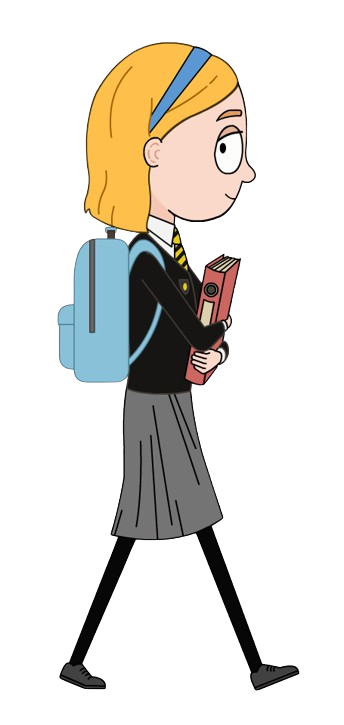 Dodo – Lily Schoolgirl – PNG Image