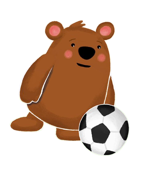 Fun with Claude – Football – PNG Image