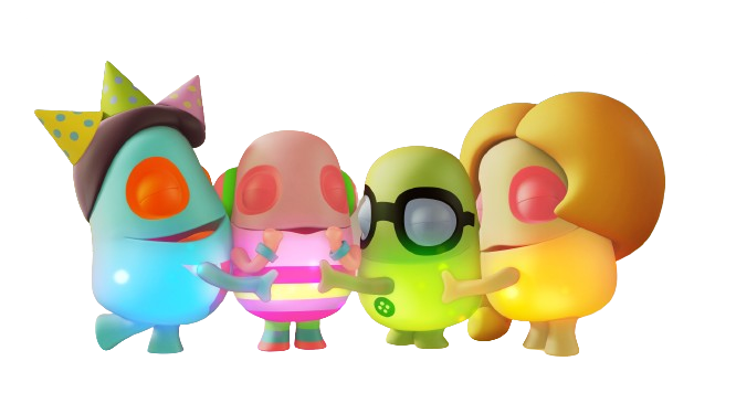 Glowbies – Best Friends – PNG Image