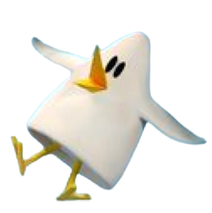 Harry and Bip Flying Bird