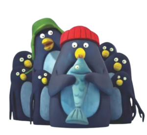 Harry and Bip Penguins