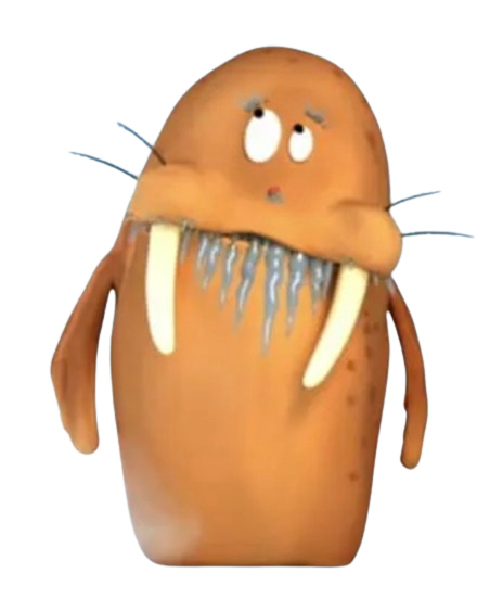 Harry and Bip – Walrus – PNG Image