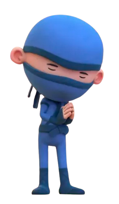 Hello Ninja – Greetings – PNG Image