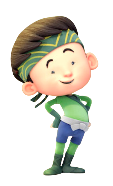 Hello Ninja – Little Zeke – PNG Image