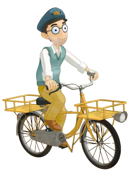 Henrietta – The Postman – PNG Image