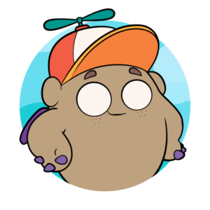 La Petite Dragouille Dragouille Sticker