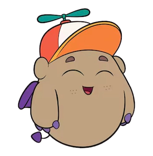 La Petite Dragouille – Happy Dragouille – PNG Image