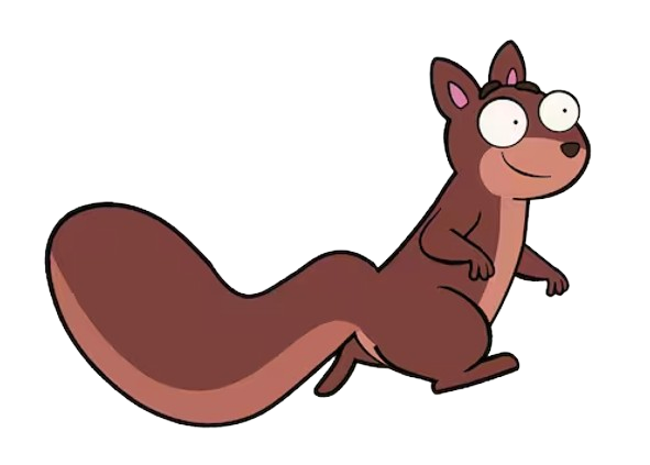 La Petite Dragouille – Squirrel – PNG Image