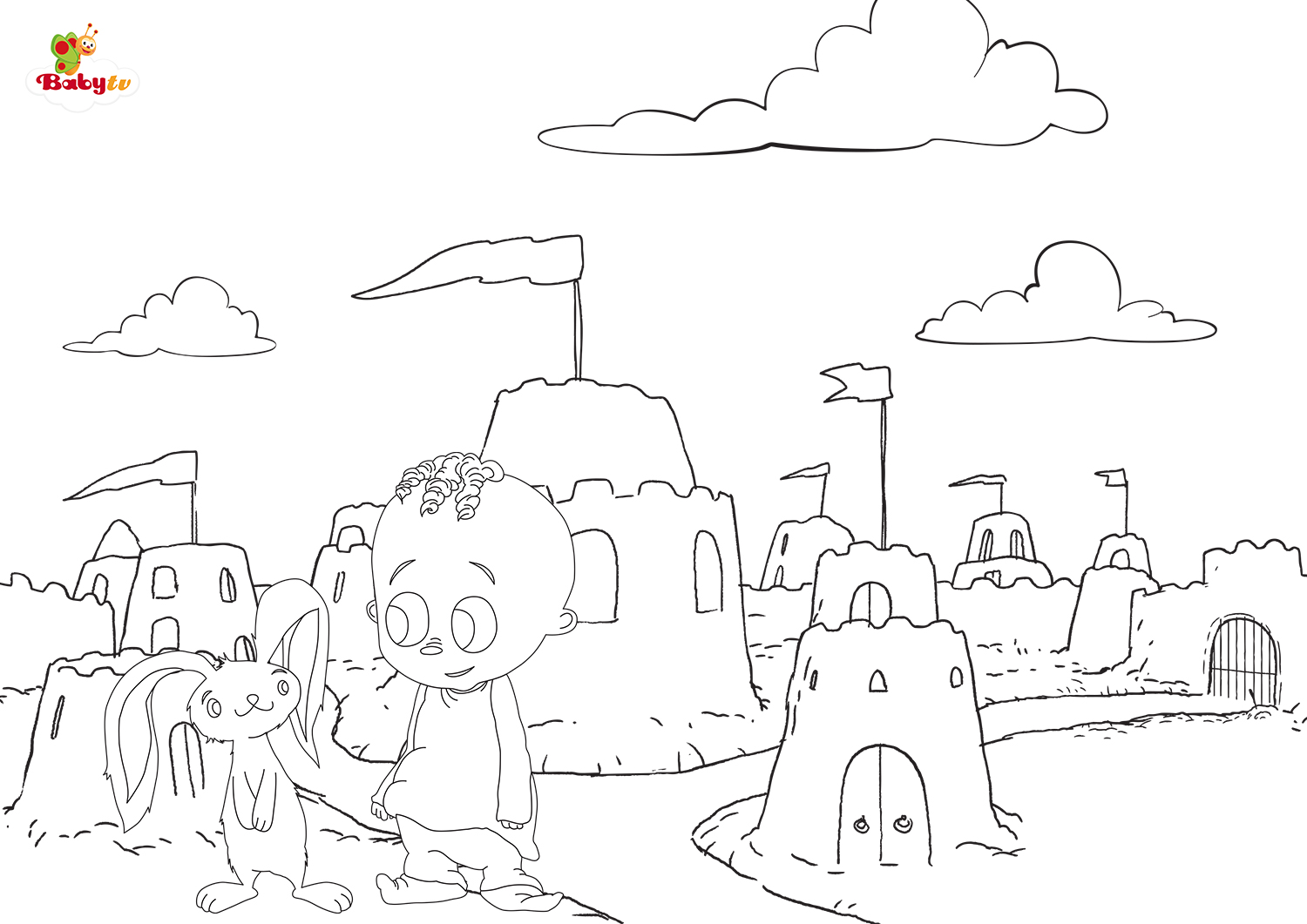 Look What I Found! Sand Castle
