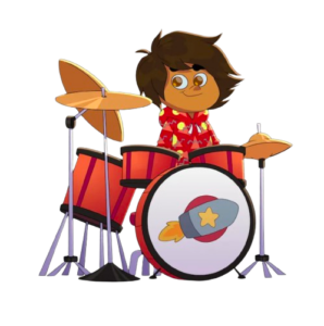 Riley Rocket Alex the Drummer