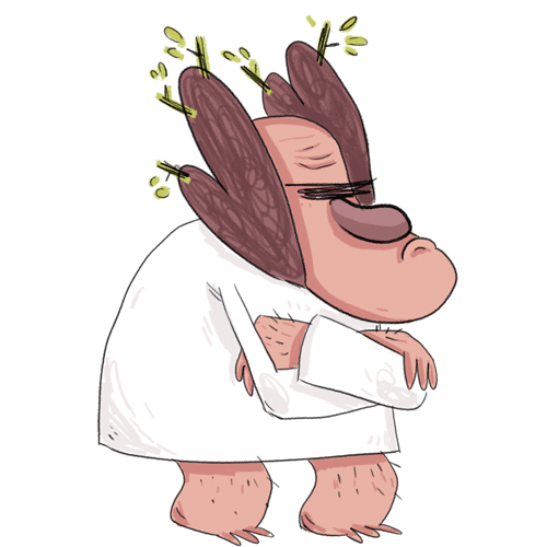 Agus and Monsters – Dr. Brot – PNG Image