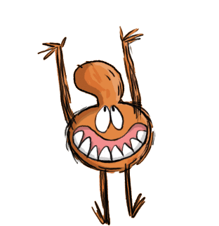 Agus and Monsters – Drilocks – PNG Image