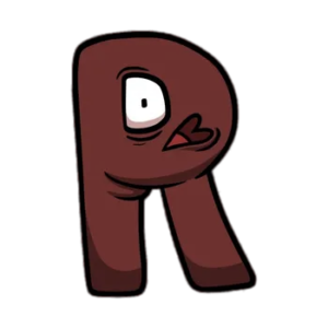 Alphabet Lore Capital R