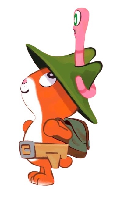 Billy the Cowboy Hamster – Duo – PNG Image