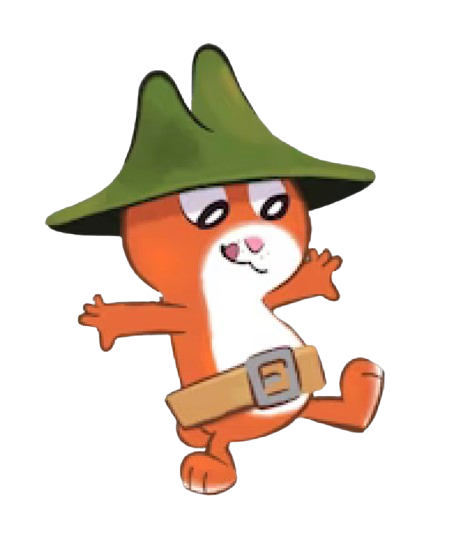 Billy the Cowboy Hamster – Happy Billy – PNG Image