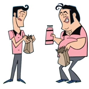 Clone High Elvis Twins