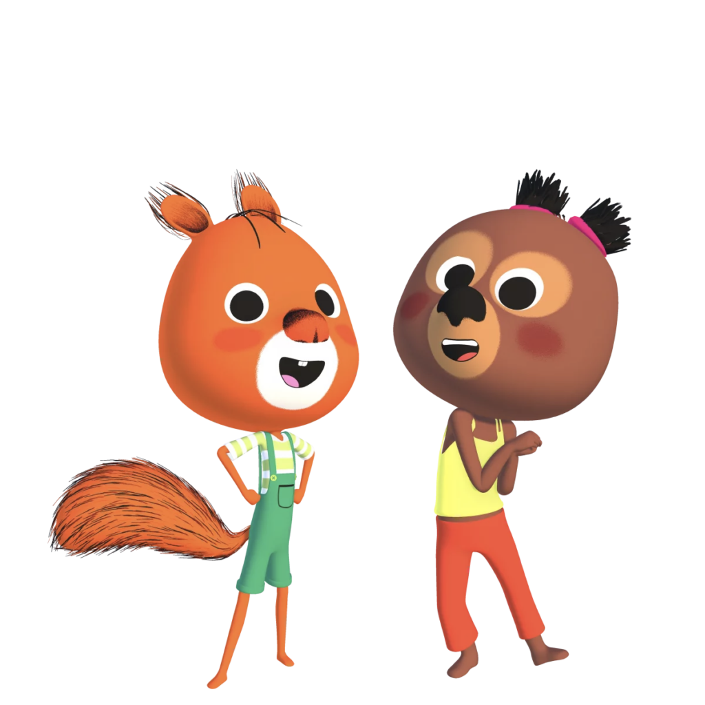 Edmond & Lucy – Best Friends – PNG Image