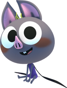 Edmond & Lucy Mitzi the Bat