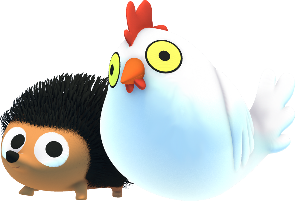 Edmond & Lucy – Pompon and Mathilde – PNG Image