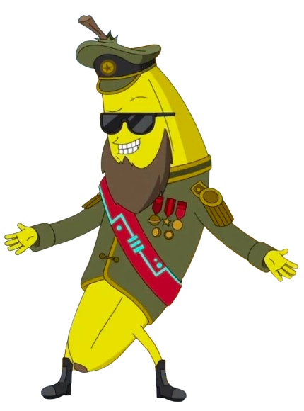 Farzar – President Banana – PNG Image