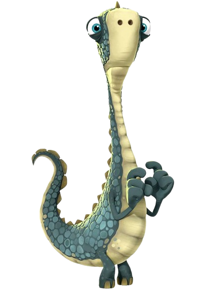 Gigantosaurus – Frightened Bill – PNG Image