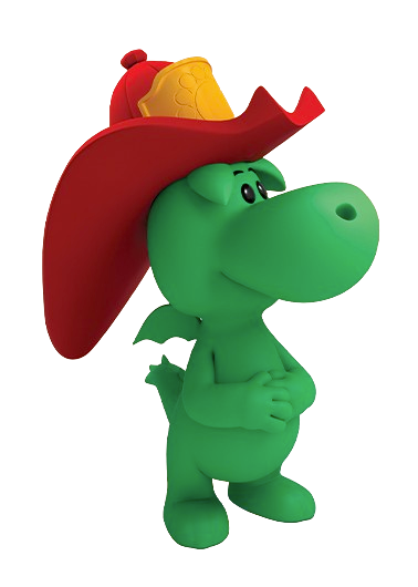 Grisù – Grisù the Firefighter – PNG Image