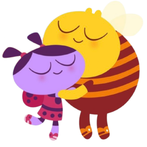 Lu & The Bally Bunch Hug
