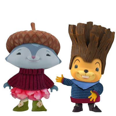 The Wee Littles – Itsy and Bitsy – PNG Image