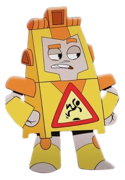 Transformers BotBots – Caution – PNG Image