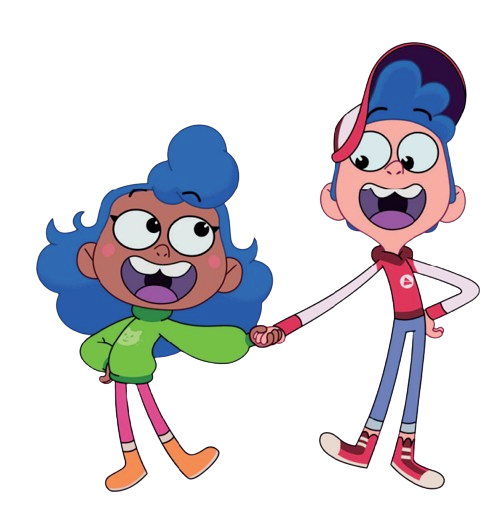 50/50 Heroes – Mo and Sam – PNG Image