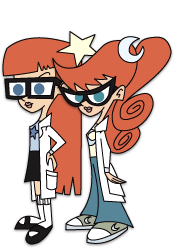 Johnny Test Mary and Susan