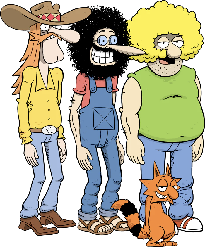 The Freak Brothers – Brothers – PNG Image