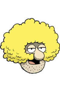 The Freak Brothers Fat Freddy Freekowtski Head