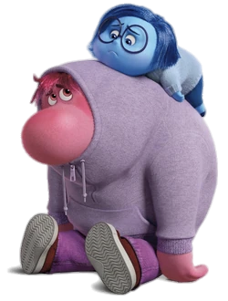 Inside Out 2 – Sadness and Embarrassment – PNG Image