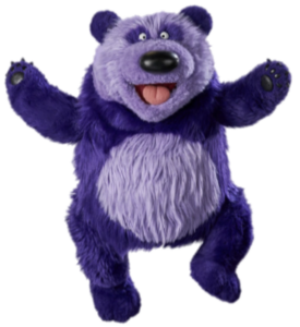 Donkey Hodie Purple Panda