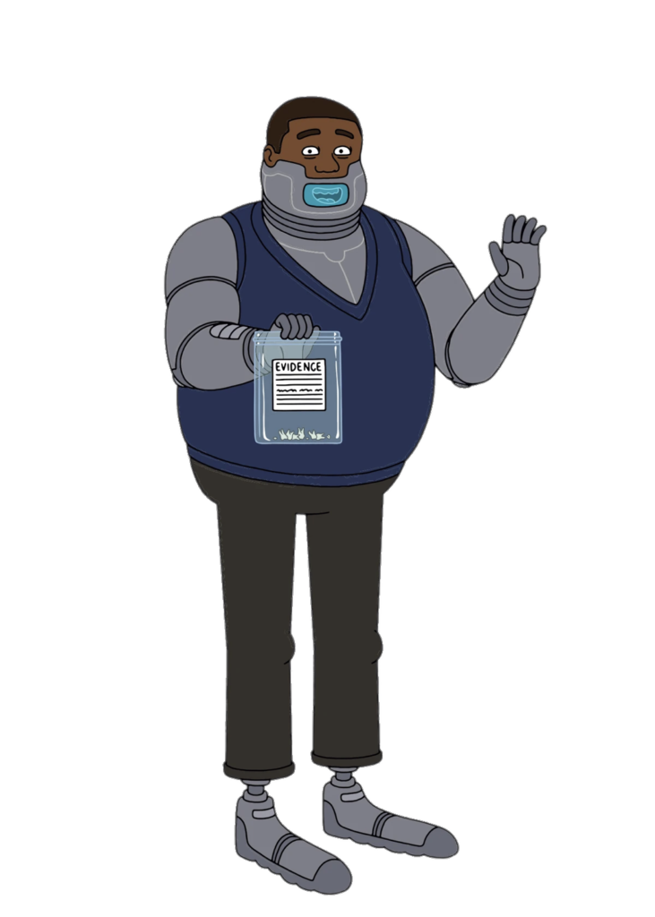 Grimsburg – Detective Greg Summers – PNG Image
