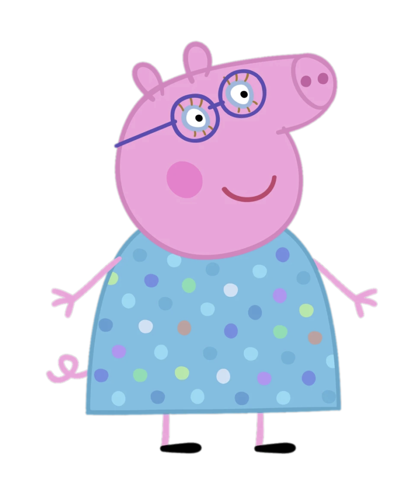 Peppa Pig – Auntie Dottie – PNG Image