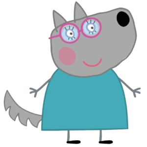 Peppa Pig Granny Wolf